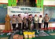 Program Binmas Peduli, Kasat Binmas Polres Maros Silaturahmi Dengan Ulama Dan Santri Ponpes DDI Hasanuddin Mandai