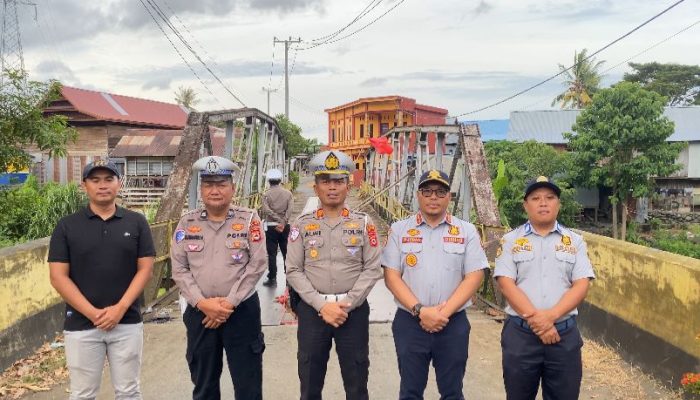 Roda 4 Dilarang Melintas di Jembatan Cendrana, Ini Himbauan Kasat Lantas Polres Soppeng