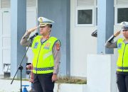 Ditlantas Polda Sulbar Gencarkan Program Bulan Tertib Helm (BTH) di 6 Sekolah Wilayah Mamuju