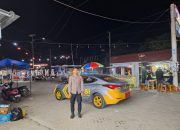 Kapolsek Maniangpajo Pimpin Patroli Blue Light untuk Cegah Gangguan Kamtibmas