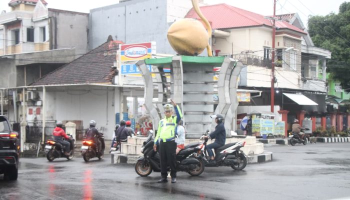 Penggelaran Personel Polres Parepare Pagi Hari, Fokus Pengendalian Lalu Lintas dan Peningkatan Keselamatan Pengguna Jalan