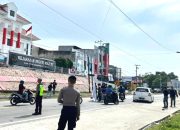 Polres Majene Kawal Ketat Aksi Damai KAMMI Mandar Raya, Aspirasi Mahasiswa Disampaikan Aman dan Tertib
