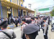 Penghormatan Terakhir, Polres Majene Gelar Pemakaman Kedinasan AIPTU (Purn) Hasbi Usman