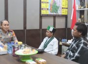 Kapolres Parepare Sambut Hangat Agenda Milad HMI ke-70