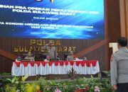 Latpra Ops Pekat Marano-2026 Digelar, Kapolda Sulbar Targetkan Kamtibmas Kondusif Jelang Ramadhan