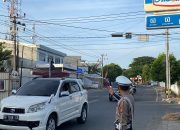 Pastikan Kamseltibcarlantas, Polres Bulukumba Aktif Laksanakan Pengaturan Lalu Lintas Pagi