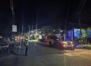Satlantas Polres Majene Gelar Patroli Blue Light, Antisipasi Pelanggaran Lalu Lintas dan Kriminalitas Jalanan