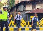 Sat Lantas Tana Toraja Intensifkan Pengaturan Lalu Lintas di Pagi Hari