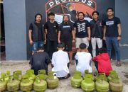 Satuan Reskrim Polres Jeneponto Ungkap Pelaku Pencurian Tabung Gas Oleh Sejumlah Remaja.