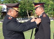 Polres Jeneponto Anugerahkan Satya Lencana Pengabdian kepada 19 Personel.