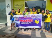 Unit Kamsel Satlantas Polres Gowa Gelar Tatap Muka dan Sosialisasi Kamseltibcarlantas kepada Ojol Maxim