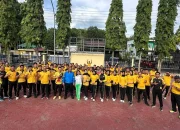 Polres Enrekang Tingkatkan Kebugaran dan Soliditas Personel melalui Program “Jumat Sehat Berolahraga Bersama”