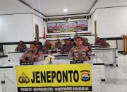 Polres Jeneponto Ikuti Sosialisasi Program Ketahanan Pangan Secara Daring