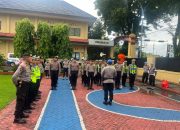 Awali Operasi Keselamatan Pallawa, Propam Polres Maros Periksa Surat Kelengkapan Personel