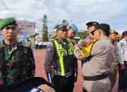 ‎Polres Pinrang Gelar Apel Pasukan Operasi Keselamatan Pallawa 2026