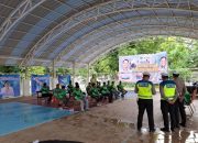 Gandeng Komunitas Ojol, Sat Lantas Polres Maros Sosialisasi UU Nomor 22 Tahun 2009 Dalam Operasi Keselamatan