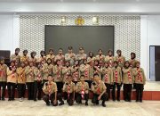 Sat Binmas Polres Selayar Kukuhkan Anggota Baru Saka Bhayangkara