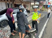 Satgas Preventif Polres Majene Gelar Operasi Keselamatan Marano 2026, Pengendara Tanpa Helm Diberi Teguran Humanis Tertib Berlalu Lintas