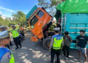 Satlantas Polres Bone – Dishub Gelar Ramp Cek Pastikan Truk Angkutan Barang Aman Beroperasi