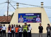 Polantas Mappatabe, Polres Selayar Gelar Apel Bersama Dishub, Ojol dan Kurir