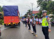 Pengamanan Humanis Warnai Car Free Day di Plaza Kolam Makale, Polres Tana Toraja Pastikan Kegiatan Aman dan Lancar