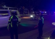 Jaga Kamseltibcarlantas, Polantas Polres Sinjai Intens Patroli Malam di Titik Rawan.