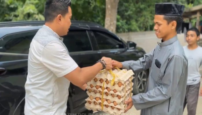 Sat Reskrim Polres Selayar Gelar Jum’at Berkah Ramadhan 1447 H di Pondok Pesantren As-Sunnah
