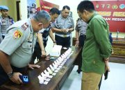 Jaga Integritas dan Komitmen Anti Narkoba, Pejabat Utama Polres Majene Jalani Tes Urine Mendadak