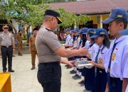Kapolres Mamasa Bersama PJU Polres Mamasa Menghadiri Kegiatan Launching Program Makanan Bergizi Gratis (MBG) di SMPN 001 Tandukkalua