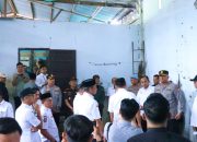 Kapolres Majene Hadiri Kunker Gubernur Sulbar di Desa Sendana, Tinjau Operasional Pabrik Es Palipi
