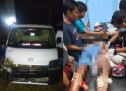Gerak Cepat Polsek Malunda Tangani Kecelakaan di Ulumanda, Pengendara Motor Alami Luka Berat