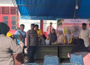 Polsek Bontomatene Amankan Gerakan Pangan Murah Ramadhan yang Dipimpin Langsung Bupati Selayar