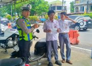 Polres Maros Terapkan Pola Penertiban Terukur Dan Humanis Dalam Pelaksanaan Operasi Keselamatan Pallawa