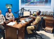 Hari Ke-2 Ops Keselamatan, Sat Lantas Polres Sinjai Gelar Sosialisasi Melalui Radio SB