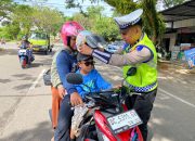 Ajak Selamat Berkendara, Polda Sulawesi Barat Gelar Operasi Keselamatan di Jalur Dua Pasokkorang