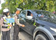 Hari ke-2 Ops Keselamatan Pallawa 2026, Satlantas Polres Barru Edukasi Pengendara