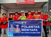 Dukung Operasi Keselamatan Pallawa 2026, Satlantas Polres Luwu Gelar Dikmas Lantas Polantas Menyapa Mappatabe