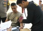 Kesehatan Personel Jadi Prioritas, Polres Majene Ikuti Pemeriksaan Kesehatan Berkala