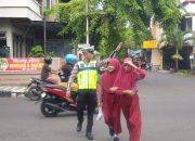 Operasi Keselamatan 2026, Penggelaran Personil Sat Lantas Beri Perlindungan Bagi Pejalan Kaki