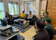 Kapolres Mamasa Hadiri Kunjungan dan Monitoring Kajati Sulbar di Kejari Mamasa
