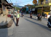 Sat Lantas Polres Mamasa Gelar Pamturlalin Pagi, Arus Lalu Lintas Aman dan Lancar