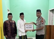 Safari Ramadhan di Masjid Abu Dhabi , Kasat Binmas Polres Majene Ajak Warga Aktif Jaga Kamtibmas dan Manfaatkan Layanan 110