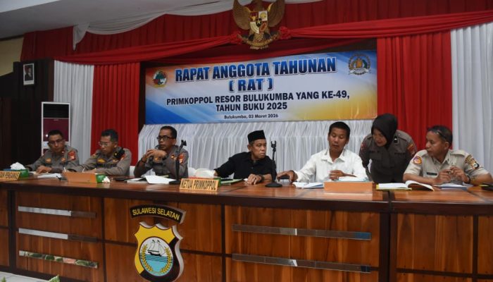 Primkoppol Polres Bulukumba Gelar RAT Ke-49, Dirangkaikan Buka Puasa Bersama.
