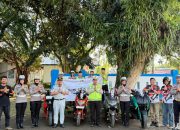 Berkah dan Humanis, Ditlantas Polda Sulbar Berbagi Takjil dan Sisipkan Pesan Keselamatan