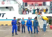 Sat Polair Polres Majene Maksimalkan Pengamanan Pemberangkatan KM Sabuk Nusantara 93 dari Pelabuhan Passarang