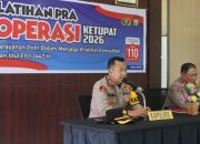 Awali Tugas Operasi, Polres Sinjai Gelar Latpra Ops Ketupat 2026.