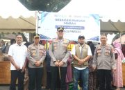 Polres Pinrang Gelar Gerakan Pangan Murah Polri Serentak, Bantu Masyarakat Dapatkan Bahan Pokok Terjangkau