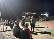 Jaga Kondusifitas Ramadhan, Samapta Polres Majene Intensifkan Patroli Kamtibmas di titik Kerumunan Warga