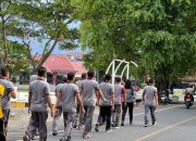 Jaga Kondisi Prima, Personel Polres Selayar Rutin Olahraga Pagi Setiap Selasa dan Jum’at