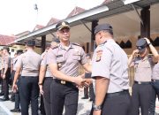 Pererat Silaturahmi Pasca Idul Fitri, Kapolres Majene Gelar Halalbihalal Bersama Personel